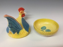 Hen on Nest close-up